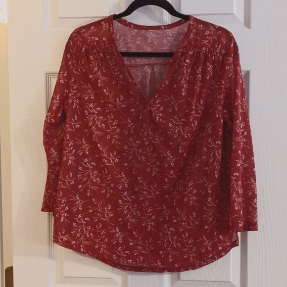 H&M V-Neck Draping Top - Picture 2 of 4